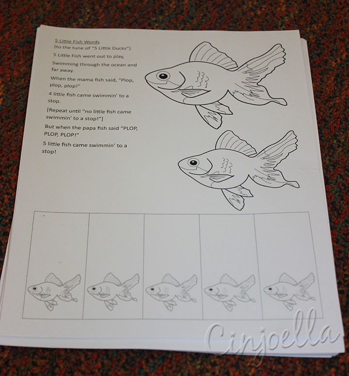 5 little fish craft page